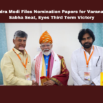 Narendra Modi Files Nomination Papers for Varanasi Lok Sabha Seat Eyes Third Term Victory, Narendra Modi Files Nomination, Eyes Third Term Victory, Varanasi Lok Sabha Seat, Narendra Modi Files Nomination In Varanasi, Narendra Modi, Varanasi, Lok Sabha, 2024 Elections, BJP, Congress, Ajay Rai, Uttar Pradesh, Nomination, Campaign, Lok Sabha Elections, India, Political News, Mango News
