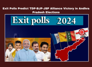 Exit Polls Predict TDP-BJP-JSP Alliance Victory In Andhra Pradesh Elections,Exit Polls Predict TDP-BJP-JSP Alliance Victory , Alliance Victory In Andhra Pradesh Elections, 2024 Elections, Andhra Pradesh Elections,BJP, Exit Polls,JSP, NDA Alliance,TDP,YSRCP,Andhra Pradesh Elections,Andhra Pradesh Elections Results,Exit Polls Results,AP Politics,Mango News,Mango
