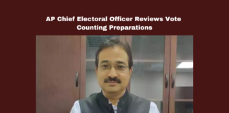 Tags: Andhra Pradesh Elections, Vote Counting, Chief Electoral Officer, EVM, Postal Ballots, Election Security, 2024 Elections