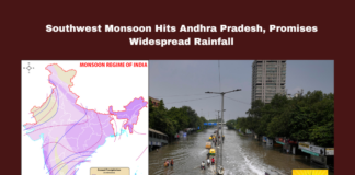 Southwest Monsoon Hits Andhra Pradesh, Promises Widespread Rainfall,Southwest Monsoon Hits Andhra Pradesh,Promises Widespread Rainfall,Andhra Pradesh Widespread Rainfall, Andhra Pradesh, Coastal Andhra,Imd, Rainfall Forecast,Rayalaseema, Southwest Monsoon, Weather Conditions, Weather Update,Anakapalli, Kakinada, Konaseema