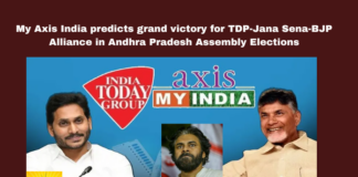 My Axis India Predicts Grand Victory For TDP-Jana Sena-BJP Alliance In Andhra Pradesh Assembly Elections,My Axis India Predicts Grand Victory For TDP-Jana Sena-,Victory For TDP-Jana Sena-BJP Alliance In Andhra Pradesh,Victory For TDP-Jana Sena-BJP,Andhra Pradesh Assembly Elections,BJP, Election Survey, India Today Survey, Jana Sena,TDP, Lok Sabha Elections,YSRCP,Lok Sabha Elections,Andhra Pradesh Election Results 2024,General Election In Andhra Pradesh,AP Election Results 2024,Mango News