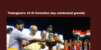 Telangana’S 10Th Formation Day Celebrated Grandly-Telangana 10Th Formation Day,Formation Day Celebrated Grandly,Telangana State Formation Day Celebration,Telangana State Formation,Cp Radhakrishnan,Cultural Heritage,Hyderabad,Raindisruption,Revanthreddy,Tank Bund,Telangana Anthem,Telangana Decade Celebrations,Hyderabad,Telangana