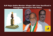 BJP Rajya Sabha Member Alleges 369 Lives Sacrificed In Telangana Movement'S First Phase,369 Lives Sacrificed In Telangana Movement'S First Phase, Arun Jaitley,Bjp,Congress,Debts, Fiscal Management,Governance, Laxman,Nampally, Political Controversy, Rajya Sabha, Revanth Reddy, Sonia Gandhi, Sushma Swaraj, Telangana Movement, Telangana State Formation Day,Mango News