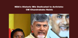 NDA's Historic Win Dedicated to Activists: Chandrababu Naidu, NDA's Historic Win, Historic Win, NDA Victory, Chandrababu Naidu, TDP, Election Results, Political Success, Andhra Pradesh, Pawan Kalyan, BJP, Development, Welfare, AP CM, AP Live Updates, AP Politics, Political News, Mango News