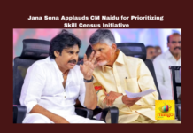 Jana Sena Applauds CM Naidu for Prioritizing Skill Census Initiative, Jana Sena Applauds CM Naidu, Skill Census Initiative, Skill Census, Chandrababu Naidu, Pawan Kalyan, Jana Sena, Youth Empowerment, Andhra Pradesh Politics, Skill Development, Entrepreneurship, Tribal Talent, NDA Government, AP CM, AP Live Updates, AP Politics, Political News, Mango News