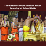 TTD Resumes Divya Darshan Token Scanning at Srivari Mettu, Divya Darshan Token, Tirumala Darshan TokenS, TTD, Srivari Mettu, Divya Darshan, J Syamala Rao, Pilgrimage, Token Scanning, Tirumala, Devotees, Latest Tirumala News, Andhra Pradesh, CM Chandrababu Naidu, AP Live Updates, AP Politics, Political News, Mango News