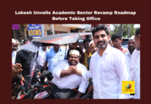 Lokesh Unveils Academic Sector Revamp Roadmap Before Taking Office, Lokesh Unveils Academic Sector, Nara Lokesh, Education Reform, Amaravathi, Academic Sector, Drug Abuse, Mid-Day Meal Scheme, Government Schools, Vidya Deevena, Vasanthi Deevena, Andhra Pradesh, Development, Farmers, CRDA Bhavan, NDA, CM Chandrababu Naidu, AP Live Updates, AP Politics, Political News, Mango News