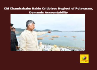 CM Chandrababu Naidu Criticizes Neglect of Polavaram Demands Accountability, CM Chandrababu Naidu Criticizes, Neglect of Polavaram, Chandrababu Naidu, Polavaram Project, Jagan Mohan Reddy, Andhra Pradesh, Infrastructure, Government Negligence, Project Damage, Accountability, Polavaram News, CM Chandrababu Naidu, AP Live Updates, AP Politics, Political News, Mango News