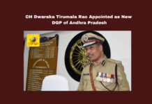 CH Dwaraka Tirumala Rao Appointed as New DGP of Andhra Pradesh, New DGP of Andhra Pradesh, CH Dwaraka Tirumala Rao Appointed as New DGP, AP New DGP H Dwaraka Tirumala Ra, CH Dwaraka Tirumala Rao, Andhra Pradesh, Director General of Police, APSRTC, IPS Officer, CM Chandrababu Naidu, AP Live Updates, AP Politics, Political News, Mango News