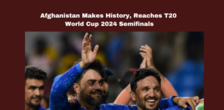Afghanistan Makes History Reaches T20 World Cup 2024 Semifinals,Afghanistan Makes History,Afghanistan Reaches T20 World Cup 2024 Semifinals,T20 World Cup 2024 Semifinals,Afghanistan,Afghanistan Reaches Semifinals,Afghanistan Reaches Semifinals T20 World Cup 2024, Australia, Bangladesh, Brian Lara,Cricket, New Zealand, Rashid Khan, Record, Semifinals,Mango News