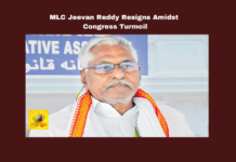 MLC Jeevan Reddy Resigns Amidst Congress Turmoil,MLC Jeevan Reddy Resigns,Jeevan Reddy Amidst Congress Turmoil,MLC Jeevan Reddy, Bhatti Vikramarka, Congress,Hyderabad, Internal Discord, Political Developments,Resignation, Revanth Reddy, Sridhar Babu,Telangana Politics,Telangana Political News , Telangana Live Updates,Telangana News,Mango News,