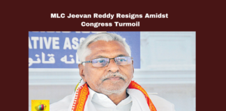 MLC Jeevan Reddy Resigns Amidst Congress Turmoil,MLC Jeevan Reddy Resigns,Jeevan Reddy Amidst Congress Turmoil,MLC Jeevan Reddy, Bhatti Vikramarka, Congress,Hyderabad, Internal Discord, Political Developments,Resignation, Revanth Reddy, Sridhar Babu,Telangana Politics,Telangana Political News , Telangana Live Updates,Telangana News,Mango News,