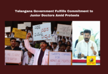 Telangana Government Fulfills Commitment To Junior Doctors Amid Protests,Junior Doctors Amid Protests,Telangana Government Fulfills Commitment,Government Fulfills Commitment To Junior Doctors, Junior Doctors,Telangana Government,Telangana, Gandhi Hospital, Government Orders, Hyderabad, Kakatiya University, Osmania Hospital,telangana politics,Telangana political news , Telangana Live updates,Telangana news,Mango News,