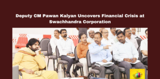 Deputy CM Pawan Kalyan Uncovers Financial Crisis at Swachhandra Corporation Deputy CM Pawan Kalyan Uncovers Financial Crisis,Financial Crisis at Swachhandra Corporation,Swachhandra Corporation,Pawan Kalyan Uncovers Financial Crisis,Deputy CM Pawan Kalyan,,AP Deputy CM Pawan Kalyan, Chandrababu, Deputy CM chamber,Jagan, Pawan,TDP,YCP,Janasena,AP Live Updates, AP Politics, Political News,Mango News,