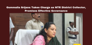 Gummalla Srijana Takes Charge As NTR District Collector Promises Effective Governance,Gummalla Srijana Takes Charge As NTR District Collector,NTR District Collector, Gummalla Srijana As Collector,Gummalla Srijana Promises Effective Governance, Andhra Pradesh Administration, City Beautification, Gummalla Srijana, Krishna Pushkarams, Land Administration, Prestigious District, Public Health, Seasonal Diseases, Vijayawada News,Mango News