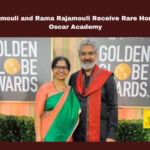 SS Rajamouli And Rama Rajamouli Receive Rare Honor From Oscar Academy,Rama SS Rajamouli Receive Rare Honor From Oscar Academy,Oscar Academy,Rare Honor From Oscar Academy,SS Rajamouli,Oscar, Academy of Motion Pictures Arts and Sciences, Hollywood Actors, Hyderabad News, Mahesh Babu Project, Rama Rajamouli, RRR, Telugu Cinema, Tollywood,Bahubali,Mango News,