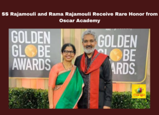 SS Rajamouli And Rama Rajamouli Receive Rare Honor From Oscar Academy,Rama SS Rajamouli Receive Rare Honor From Oscar Academy,Oscar Academy,Rare Honor From Oscar Academy,SS Rajamouli,Oscar, Academy of Motion Pictures Arts and Sciences, Hollywood Actors, Hyderabad News, Mahesh Babu Project, Rama Rajamouli, RRR, Telugu Cinema, Tollywood,Bahubali,Mango News,