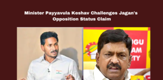 Minister Payyavula Keshav Challenges Jagan'S Opposition Status Claim,Minister Payyavula Keshav Challenge,Payyavula Keshav Challenges Jagan'S Opposition Status Claim,Opposition Status Claim,Opposition Status,Jagan,Opposition, Amaravati, Andhra Pradesh Assembly, Jagan Mohan Reddy, Legislative Rules, Opposition Leader Status, Payyavula Keshav, Political Controversy, YSRCP,TDP,Pawan Kalyan,Jana Sena,AP Live Updates, AP Politics, Political News,Mango News