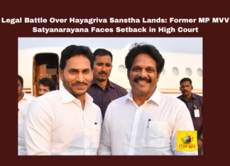 Legal Battle Over Hayagriva Sanstha Lands Former MP MVV Satyanarayana Faces Setback In High Court,Legal Battle Over Hayagriva Sanstha Lands,MP MVV Satyanarayana Faces Setback In High Court,MP MVV Satyanarayana,High Court,MP MVV,Hayagriva Sanstha,Hayagriva Sanstha Lands,Satyanarayana Faces Setback , Amaravati, Anticipatory Bail, Legal Dispute, Visakhapatnam,AP Live Updates, AP Politics, Political News,AP News,Mango News