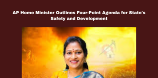 AP Home Minister Outlines Four Point Agenda For State'S Safety And Development,AP Home Minister Outlines Four Point Agenda,Agenda For State'S Safety And Development,State'S Safety And Development,Home Minister, AP Home Minister,Development, chandrababu naidu, Four-Point Agenda, Ganja Eradication, Law Enforcement, Marijuana Trafficking, Police Vacancies, Police Welfare, Vaikapa government, Vangalapudi Anita, Women's Protection,AP Politics, Political News,Mango News
