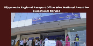 Vijayawada Regional Passport Office Wins National Award for Exceptional Service,Vijayawada Regional Passport Office Wins National Award, Vijayawada Regional Passport Office,Regional Passport Office Wins National Award,Vijayawada Passport Office Exceptional Service, Vijayawada,Passport Office Wins National Award, National Award,Passport Office, Ministry of External Affairs, Passport Issuance, Passport Services, Passport Seva Divas, Peddireddy Ramachandra Reddy, Post Office Service Centers, Sivaharsha, Vijayawada Regional Passport Office,Mango News