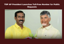TDP Andhra Pradesh, Palla Srinivasa Rao, Toll-Free Number, Public Requests, Pension Schemes, Development Plans.
