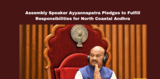 Assembly Speaker Ayyannapatra Pledges To Fulfill Responsibilities For North Coastal Andhra,Assembly Speaker Ayyannapatra,Ayyannapatra Pledges To Fulfill Responsibilities For North Coastal,Responsibilities For North Coastal,Ayyannapatra, North Coastal Andhra,Anakapalli, Anakapalli district, chandrababu naidu, Chintakayala Ayyannapatra, Devadaya Department, Legislative Assembly President, Nukalamma Devasthanam, Temple Reconstruction, Uttarandhra,AP Live Updates, AP Politics, Political News, Mango News,