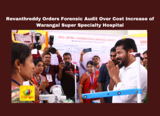 Revanth Reddy Orders Forensic Audit Over Cost Increase Of Warangal Super Specialty Hospital,Warangal Super Specialty Hospital,Revanth Reddy Orders Forensic Audit, Revanth Reddy,Warangal Super Specialty Hospital,Super Specialty Hospital, Forensic Audit, Healthcare Development,Telangana Politics,Political News,Hyderabad,Telanagana,Mango News