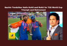 Sachin Tendulkar Hails Kohli And Rohit For T20 World Cup Triumph And Retirement,Sachin Tendulkar Hails Kohli And Rohit For T20 World Cup,Sachin Tendulkar Hails Kohli And Rohit, T20 World Cup,Sachin Tendulkar,Second T20 World Cup, Cricket News, Icc Trophy, India Vs South Africa, T20 World Cup 2024, Virat Kohli,Rohit Sharma,T20 World Cup Winner,T20 World Cup,World Cup,World Cup Winner Prize Money,2024 T20 World Cup Prize Money,2024 T20 World Cup,Icc,Mango News,