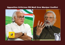 Opposition Criticizes PM Modi Over Manipur Conflict, PM Modi,Opposition Criticizes PM Modi,Criticizes PM Modi Over Manipur Conflict,Manipur Conflict,Modi,Manipur,Opposition Criticize, Jairam Ramesh, inter communal conflict, opposition criticism, PM Modi,Politics, Political News,PM, Lok Sabha elections,Lok Sabha Election Results 2024,Lok Sabha Election Results,Mango News