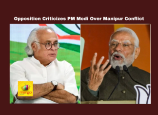 Opposition Criticizes PM Modi Over Manipur Conflict, PM Modi,Opposition Criticizes PM Modi,Criticizes PM Modi Over Manipur Conflict,Manipur Conflict,Modi,Manipur,Opposition Criticize, Jairam Ramesh, inter communal conflict, opposition criticism, PM Modi,Politics, Political News,PM, Lok Sabha elections,Lok Sabha Election Results 2024,Lok Sabha Election Results,Mango News