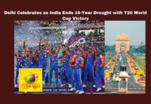 Delhi Celebrates As India Ends 16-Year Drought With T20 World Cup Victory,Delhi Celebrates As India Ends 16-Year Drought,India Ends 16-Year Drought With T20 World Cup Victory, T20 World Cup Victory, Cricket Celebrations, Delhi News, Indian Cricket, Mumbai Traffic Police, Rohit Sharma, Sports News, T20 World Cup, Traffic Awareness, Up Police, Virat Kohli Retirement, Virat Kohli,2024 T20 World Cup,Icc,Mango News