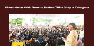 Chandrababu Naidu Vows To Restore TDP's Glory In Telangana,Chandrababu Naidu Vows To Restore TDP's Glory,TDP's Glory In Telangana,Chandrababu Naidu Vows,Restore TDP's Glory In Telangana,Telangana,TDP's Glory,TDP, AndhraPradesh, ChandrababuNaidu,development, NTRTrustBhavan,Hyderabad, PartyLegacy, PoliticalLeadership, TDP Telangana, TelanganaPolitics, TeluguDesamParty, TeluguSociety,Mango News