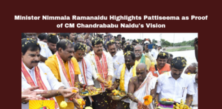 Minister Nimmala Ramanaidu Highlights Pattiseema As Proof Of CM Chandrababu Naidu'S Vision,Minister Nimmala Ramanaidu Highlights,Pattiseema As Proof Of CM Chandrababu Naidu'S Vision,CM Chandrababu Naidu'S Vision,CM Chandrababu Naidu,Minister Nimmala Ramanaidu ,Nimmala Ramanaidu,Agriculture, chandrababu naidu, andhra pradesh, drinking water, Godavari Water, Krishna Delta,Pattiseema, Polavaram Project, River Linking, Telugu Nation, Water Resources,Mango News