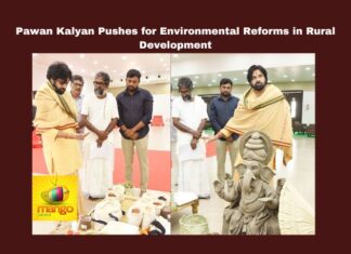 Pawan Kalyan Pushes For Environmental Reforms In Rural Development,Pushes For Environmental Reforms In Rural Development,Rural Development,Pawan Kalyan, Agronomy, Clay Ganapati, Eco-Friendly, Environmental Protection, Forest Conservation, Natural Farming, Pithapuram Constituency, Plastic Reduction, Public Awareness, Rural Development, Sustainable Practices, Vinayaka Chavithi,Mango News