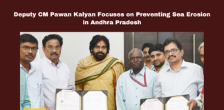 Deputy CM Pawan Kalyan Focuses On Preventing Sea Erosion In Andhra Pradesh,Deputy CM Pawan Kalyan Focuses On Preventing Sea Erosion,Pawan Kalyan Focuses On Preventing Sea Erosion,Sea Erosion In Andhra,Deputy CM Pawan Kalyan, Pawan Kalyan,Andhra Pradesh, CoastalManagement, CoastalProtection, EnvironmentalConservation, FishingHarbors,NCCR,SeaErosion, ShipDocks,UppadaCoast,Mango News,