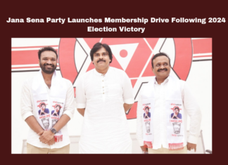 JanaSenaParty, PawanKalyan, MembershipDrive, 2024ElectionVictory, PoliticalCampaign, AndhraPradeshPolitics, ActiveMembership, NadendlaManohar