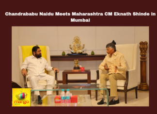Chandrababu Naidu Meets Maharashtra CM Eknath Shinde in Mumbai,CM Eknath Shinde in Mumbai,Chandrababu Naidu Meets Maharashtra CM,Chandrababu Naidu,CM Eknath Shinde ,Maharashtra CM,Chandrababu Naidu,Eknath Shinde, andhra pradesh, chandrababu naidu, Economic Cooperation, Eknath Shinde, Infrastructure Development, maharashtra, Mumbai, NDA Government, Political Meeting, shiv sena,TDP,Mango News