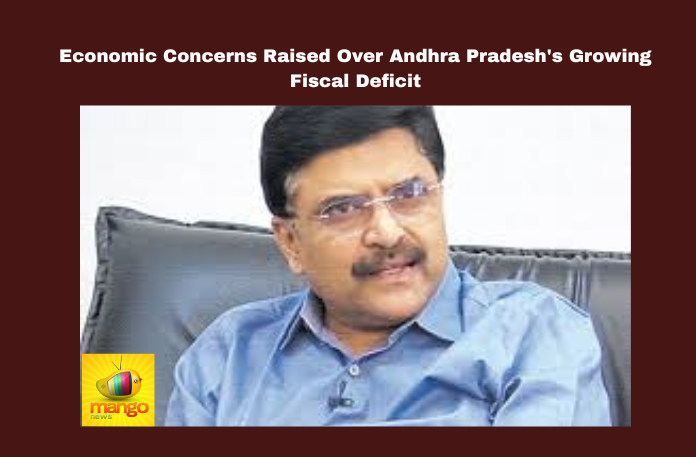 Economic Concerns Raised Over Andhra Pradesh'S Growing Fiscal Deficit Andhra Pradesh, Economic Concerns, Fiscal Deficit, Dr. PV Ramesh, YSRCP, State Revenue, Public Expenditure, Foreign Investments, Chandrababu Naidu, Education System, Land Administration.