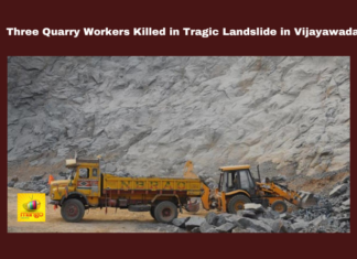 Three Quarry Workers Killed In Tragic Landslide In Vijayawada,Three Quarry Workers Killed In Tragic,Landslide In Vijayawada,Three Quarry Workers Killed,Tragic Landslide In Vijayawada, Donabanda Hills, Mining Negligence, NTR district, Quarry Accident, Quarry Safety Concerns, Vijayawada News, Worker Compensation, Worker Safety,Live Updates,Politics,Political News, Mango News,