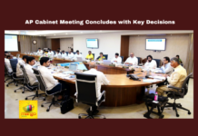 AP Cabinet Meeting Concludes With Key Decisions,AP Cabinet Meeting,Meeting Concludes With Key Decisions,Concludes With Key Decisions,Amaravati, AP cabinet meeting, Government Loans,Chandrababu Naidu, Land Titling Act, Sand Policy,NTR district, Quarry Accident, Quarry Safety Concerns, Vijayawada News, Worker Compensation, Worker Safety,Live Updates,Politics,Political News, Mango News,
