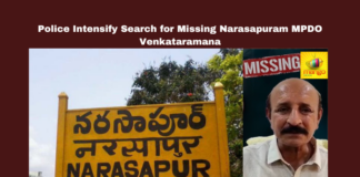 Police Intensify Search For Missing Narasapuram MPDO Venkataramana,Search For Missing Narasapuram MPDO Venkataramana, Missing Narasapuram MPDO,Police Intensify Search For Missing Narasapuram MPDO,MPDO,MPDO Venkataramana,Police Intensify Search, Eluru Canal, Financial Arrears, Investigation,Machilipatnam, Missing MPDO, Narasapuram, Venkataramana, Vijayawada Police, West Godavari,Live Updates, Politics, Political News,Mango News