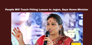 People Will Teach Fitting Lesson To Jagan Says Home Minister,People Will Teach Fitting Lesson To Jagan,Lesson To Jagan Says Home Minister,Fitting Lesson To Jagan,Jagan, Home Minister,Amaravathi, AssemblySessions,ChandrababuNaidu,Grievances, JaganMohanReddy,TDP, Political Violence,Vangalapudi Anitha,YSRCP, Politics, Political News,Mango News,