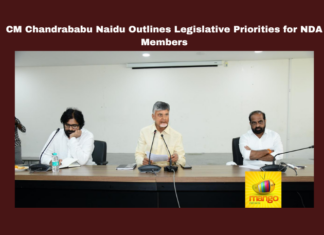 CM Chandrababu Naidu Outlines Legislative Priorities for NDA Members,Legislative Priorities for NDA Members,CM Chandrababu Naidu Outlines Legislative Priorities,Outlines Legislative Priorities,NDA Members,CM Chandrababu Naidu, Andhra Pradesh,Assembly,Governance,Legislative Roadmap, MadanapalleFire,Pawankalyan,Welfare Schemes, ZeroCrimePolicy, Politics, Political News,Mango News,