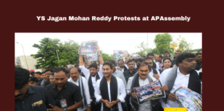 YS Jagan Mohan Reddy Protests at Velagapudi Assembly,Protests at Velagapudi Assembly,YS Jagan Mohan Reddy Protests ,YS Jagan Mohan Reddy,Velagapudi,Assembly,Jagan,AP Assembly,Jagan,YSR Congress ,YSR,AP Elections,TDP,YCP,Jana Sena, YS Jagan,AP,Lok Sabha Elections, AP Live Updates, AP Politics, Political News, Mango News,