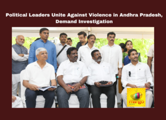 Political Leaders Unite Against Violence In Andhra Pradesh Demand Investigation,Political Leaders Unite Against Violence, Leaders Unite Against Violence In Andhra Pradesh, Violence In Andhra Pradesh,Leaders Unite Against Violence In Andhra Pradesh Demand Investigation,Andhra Pradesh,Political Leaders, AIADMK, Arvind Sawant, Jagan Reddy, Nadimul Haque, Political Violence, Priyanka Chaturvedi,Protest, Sanjay Raut, Shiv Sena, SP,TDP, YSR Congress Party,Mango News