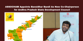 ASSOCHAM Appoints Bansidhar Bandi As New Co-Chairperson for Andhra Pradesh State Development Council,ASSOCHAM Appoints Bansidhar Bandi As New Co-Chairperson,Bansidhar Bandi As New Co-Chairperson for Andhra Pradesh,Bansidhar Bandi As New Co-Chairperson,Bansidhar Bandi,Andhra Pradesh State Development Council,Andhra Pradesh State Development,ASSOCHAM, Andhra Pradesh,New Co-Chairperson, Industrial Growth, MSMEs, Steel Exchange India Limited, Telangana & Andhra Pradesh State Development Council,Live Updates, Politics, Political News, Mango News,