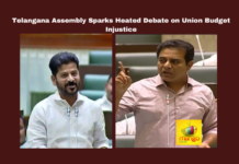 Telangana Assembly Sparks Heated Debate on Union Budget Injustice,Heated Debate on Union Budget Injustice,Telangana Assembly Sparks Heated ,Union Budget Injustice,Telangana Assembly,Assembly,Heated Debate on Union Budget Injustice,BRS, Central Discrimination, K T Rama Rao,KCR, Legislative Debate, Revanth Reddy, State Bankruptcy, Telangana Assembly, Union Budget,Mango News,