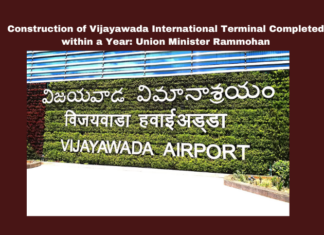 Construction Of Vijayawada International Terminal Completed Within A Year Union Minister Rammohan,Construction Of Vijayawada International Terminal Completed,Vijayawada International Terminal ,Vijayawada,Terminal Completed Within A Year Union Minister Rammohan,Union Minister Rammohan,Rammohan, Airport Expansion, Andhra Pradesh connectivity, Aviation Infrastructure, Balashauri, COVID-19 delays,Live Updates, Politics, Political News,Mango News,