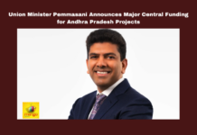 Guntur, Pemmasani Chandrasekhar, Amaravati, Polavaram Project, Central Funding, Andhra Pradesh Development